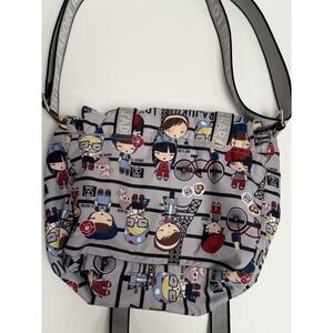 Harajuku Lovers Paris Crossbody Bag Eiffel Tower Gwen Stefani Cute Y2K